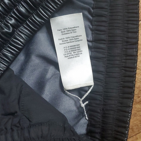 Wilfred Free Kadina Vegan Leather Pants, size M - Picture 6 of 7